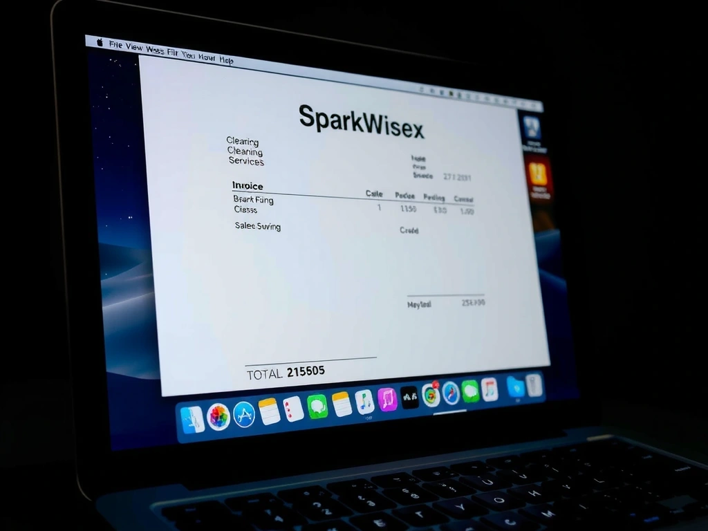 Exemple de devis clair SparkWisex