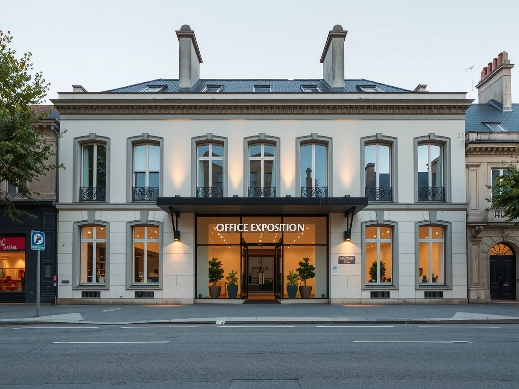 Façade de l'agence SparkWisex, 18 Rue de l'Exposition, Paris