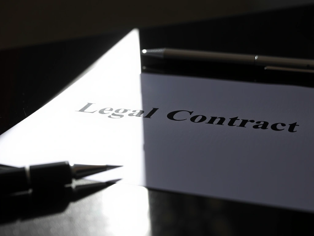 Document légal signé