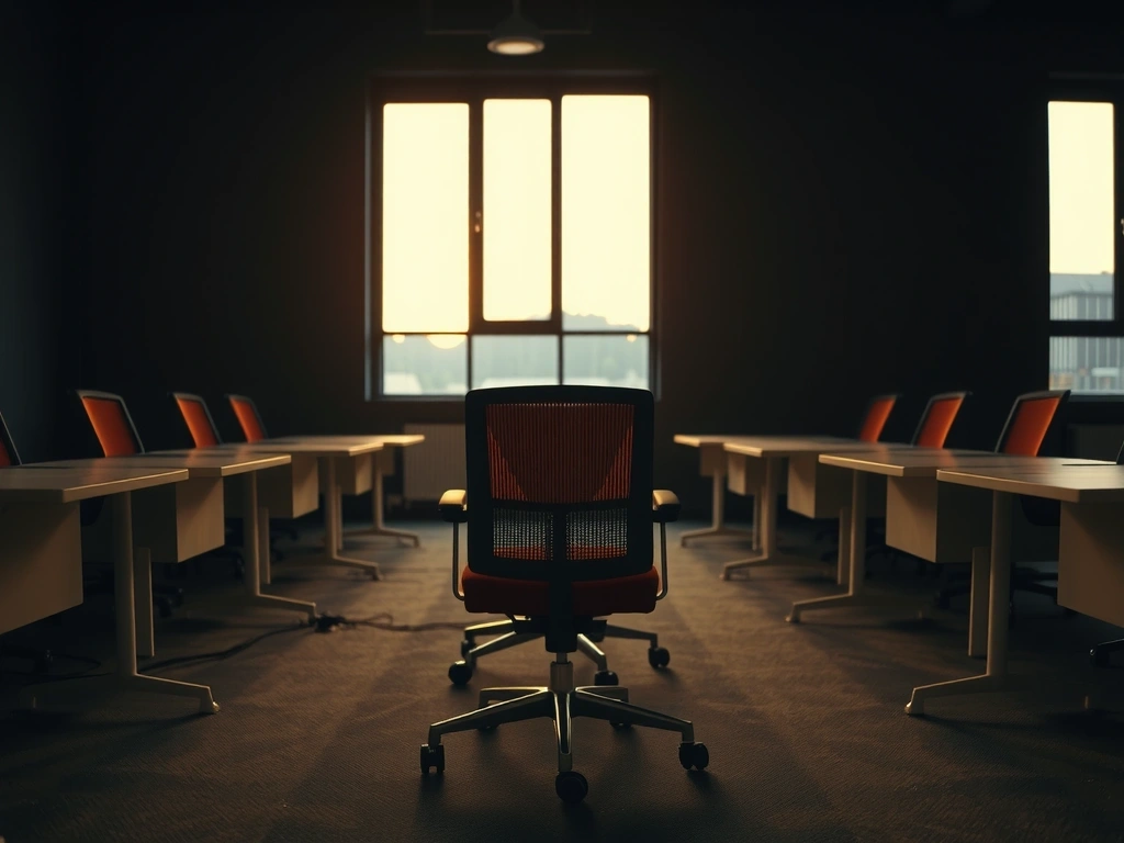 Espace au crépuscule